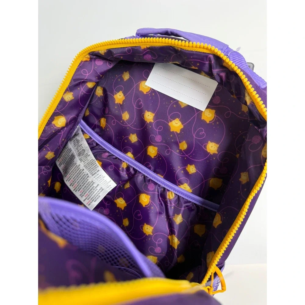 NWT Disney Wish Asha Valentino Purple Backpack Tech Sleeve Magic Every Wish New